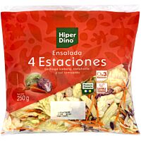 HiperDino ensalada 4 estaciones 250 g