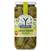 Ybarra judias verdes planas tarro 660 g