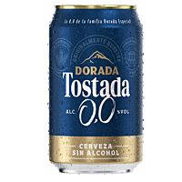 Dorada cerveza tostada 0,0 % 33 cl