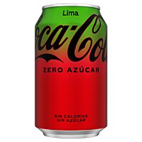 Coca-Cola refresco de cola y lima zero 33 cl