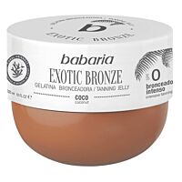 Babaria gelatina exotic bronzeado coco 300 ml