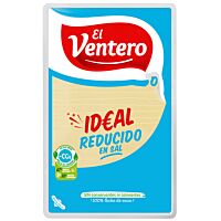 El Ventero queso de vaca bajo en sal lonchas 80 g