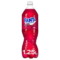 Fanta refresco de frambuesa sin azúcar 1,25 l