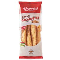 Farinetes pan de cacahuetes 2 x 65 g