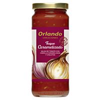 Orlando creaciones salsa de tomate con cebolla caramelizada 340 g