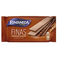 Fontaneda barquillos de chocolate con leche 92 g