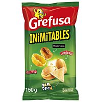 Grefusa inimitables cacahuete y maiz 150 g