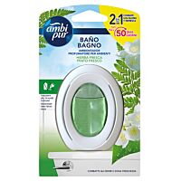 Ambipur baño 2en1 hierba fresca