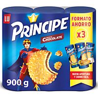 LU Príncipe galletas rellenas de chocolate 3 x 300 g