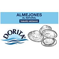 Dorita almejones al natural 120 g