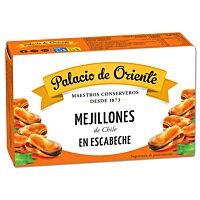 Palacio de Oriente mejillones escabeche 22/28 piezas 68 g