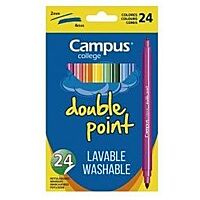 Campus rotulador doble punta 24 colores