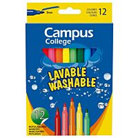 Campus rotulador escolar 12 colores
