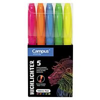 Campus fluorescente pen 5 colores