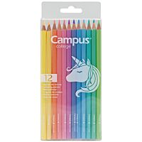 Campus lápices de colores pastel 12 colores
