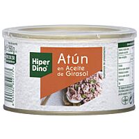 HiperDino atún aceite de girasol 260 g