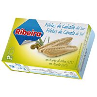 Ribeira filete caballa aceite de oliva 85 g