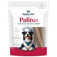 Gëntle Chef snack perro palitos mix de pollo y ternera 100 g