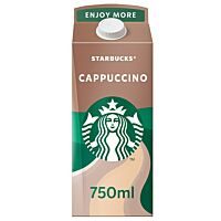 Starbucks café cappucino 750 ml