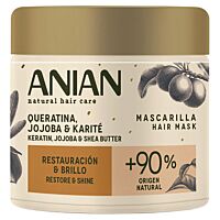 Anian mascarilla queratina, jojoba y karité 350 ml
