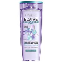 Elvive champú hialurónico pure 380 ml