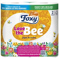 Foxy rollo de cocina love the bee 2 ud