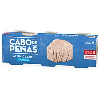 Cabo de Peñas atún claro natural 3 x 56 g