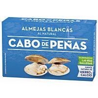Cabo de Peñas almejas al natural 63 g