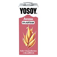 Yosoy bebida de avena 0 % 1 l