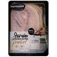 Montesano jamón cocido extra premium 120 g