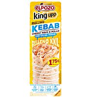 Elpozo rolling kebab pollo y pavo curado 160 g