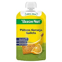 Beech nut pouch plátano, naranja y galleta 110 g