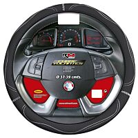 RM cubrevolante polipiel color negro 37-39 diametro