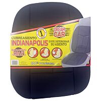 Respaldo acolchado best driver Indianápolis negro y gris
