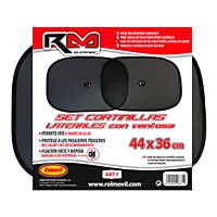 RM cortinilla lateral con ventosas summer 44 x 36 cm