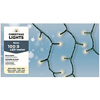 Luces led fijas exterior 100 leds