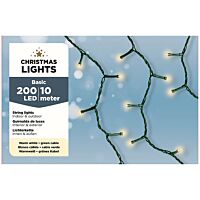 Luces led fijas exterior 200 leds