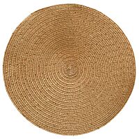 Mantel individual redondo dorado 38 cm