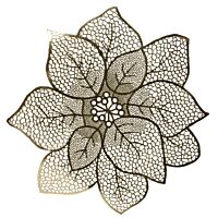 Mantel individual poinsettia 2 colores