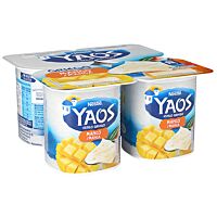 Yaos yogur griego sabor mango 4 x 115 g