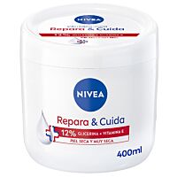 Nivea crema repara y cuida glicerina y vitamina E 400 ml