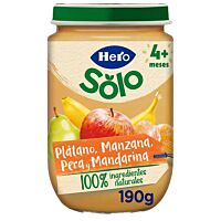 Hero Baby tarrito de pera y mandarina 190 g