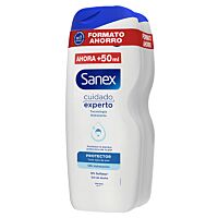 Sanex cuidado experto protector gel de ducha o baño hidratante 2 x 600 ml