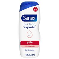 Sanex Cuidado Experto urea gel de ducha o baño nutritivo 600 ml