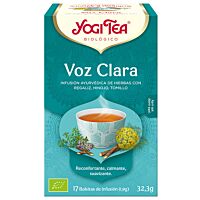 Yogi Tea infusión voz clara 17 ud