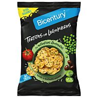 Bicentury tortitas legumbre y guisante 60 g