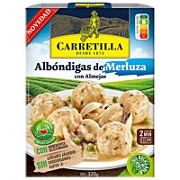 Carretilla albóndigas merluza 320 g