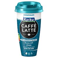 Kaiku caffe latte descafeinado 230 ml