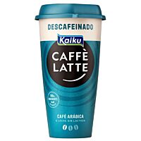 Kaiku caffe latte descafeinado 230 ml