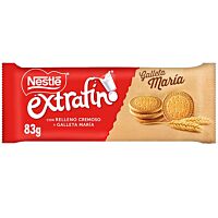 Nestlé extrafino tableta de chocolate y galletas María 84 g